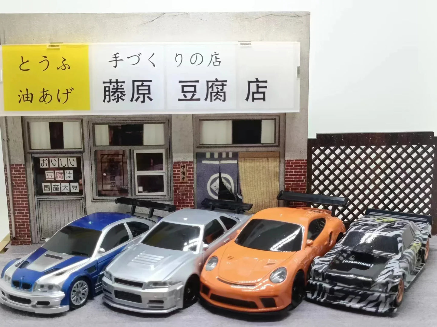 Dodge Hellcat - Tokyo Xclusive™ Mini RC Drift Car 1:43 Scale