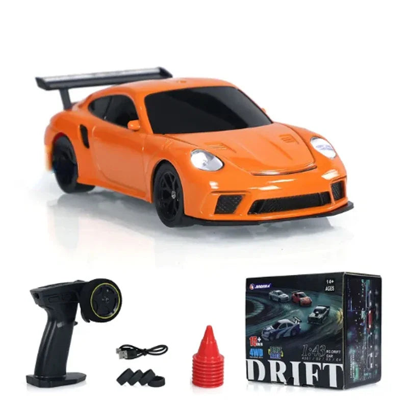 Porsche 911 GT3 - Tokyo Xclusive™ Mini RC Drift Car 1:43 Scale
