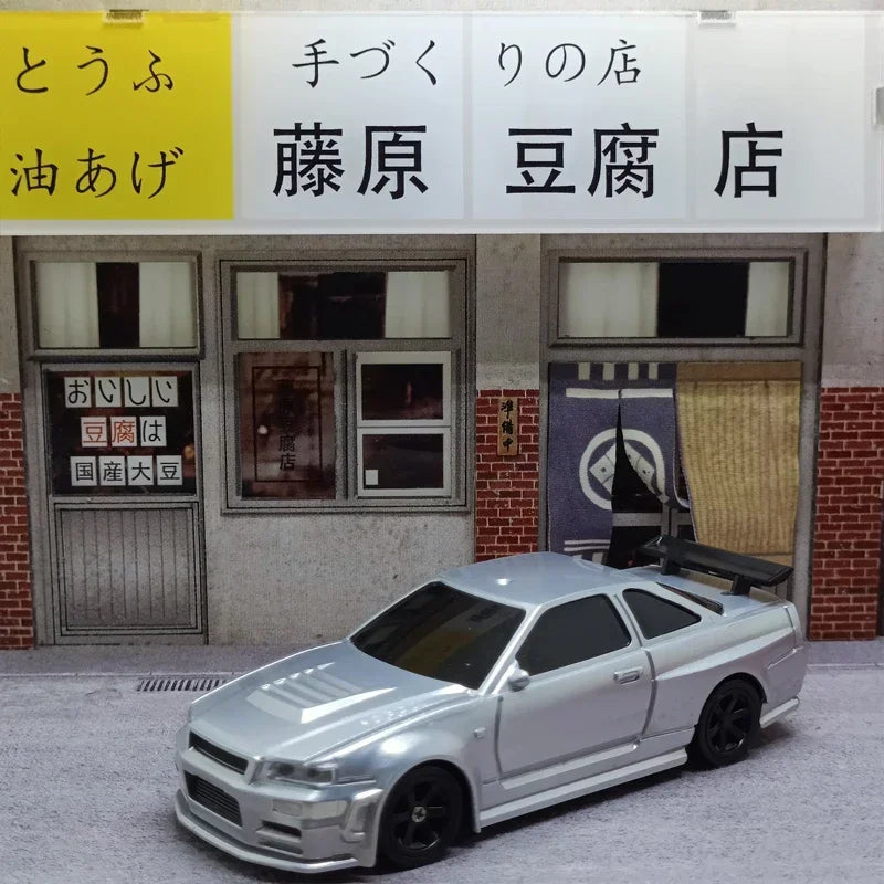 Nissan Skyline R34 GTR - Tokyo Xclusive™ Mini RC Drift Car 1:43 Scale